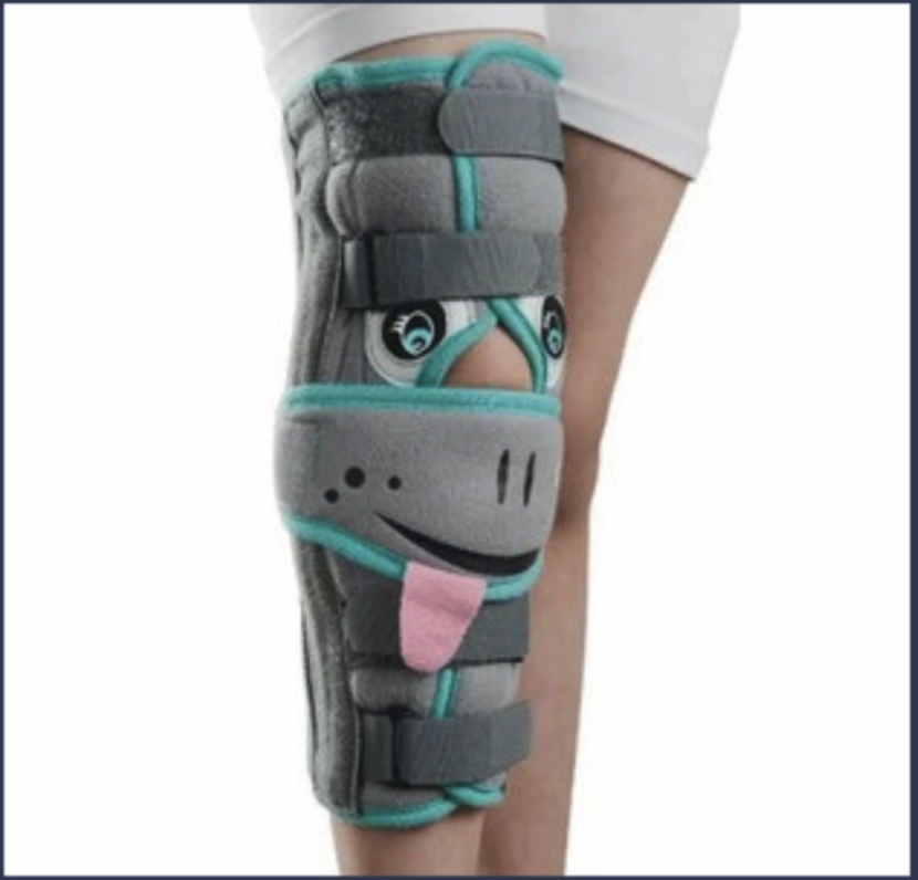 Knee Immobilizer (Pediatric) — Scanda Enterprises, medical supplies Moosapet Hyderabad